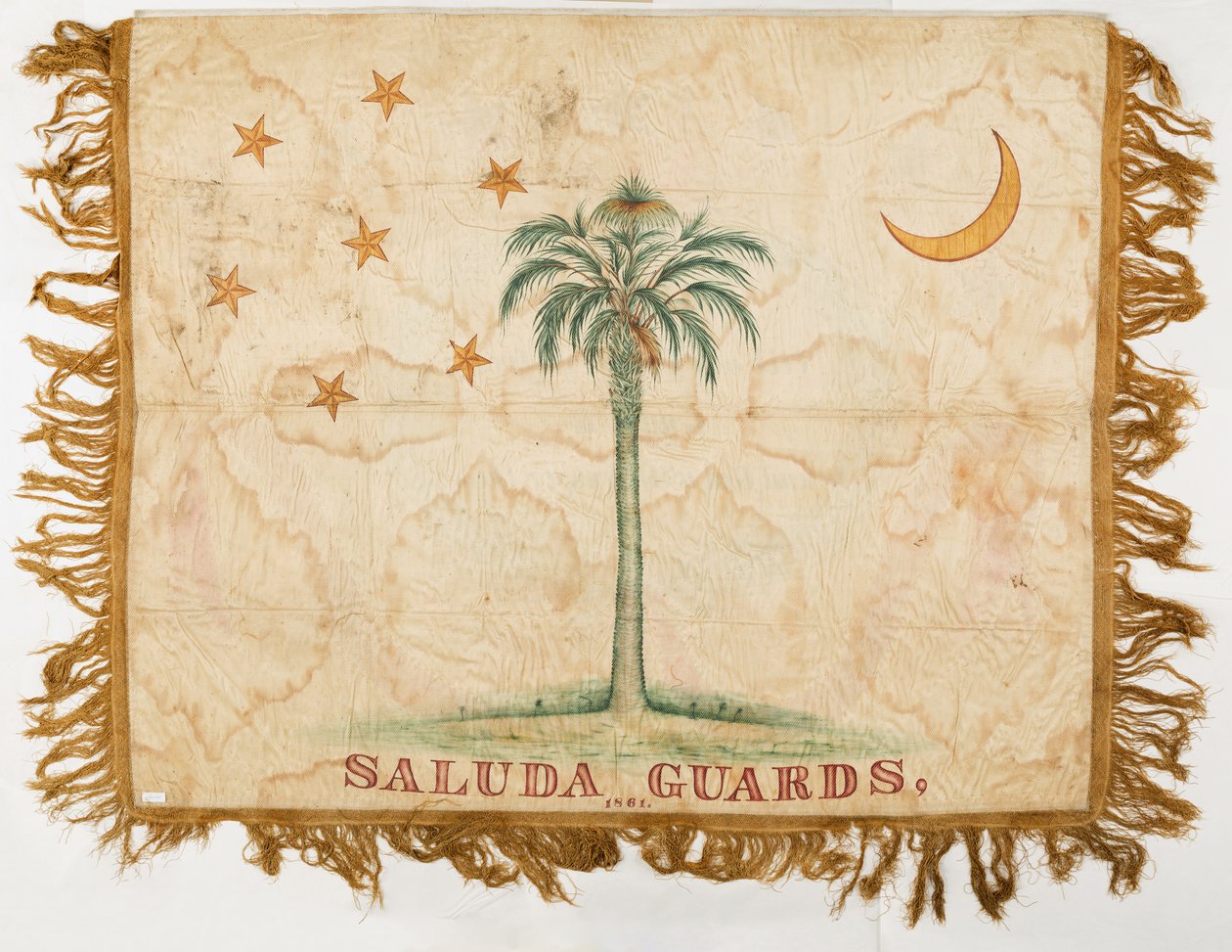 Regimentsbanner der Saluda Guards von American School