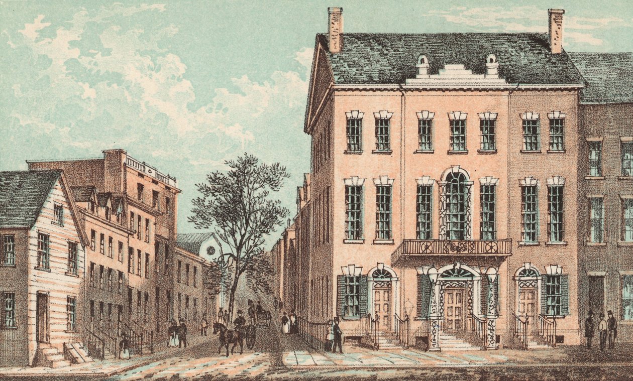 Tammany Hall, 1830 von American School