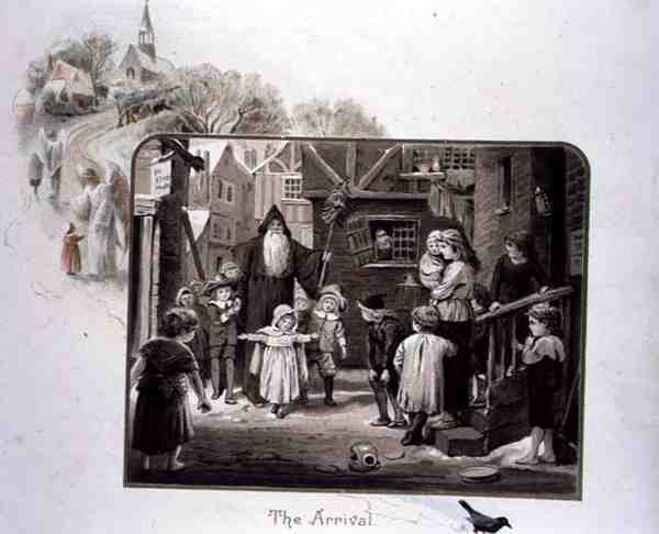 Die Ankunft von American School
