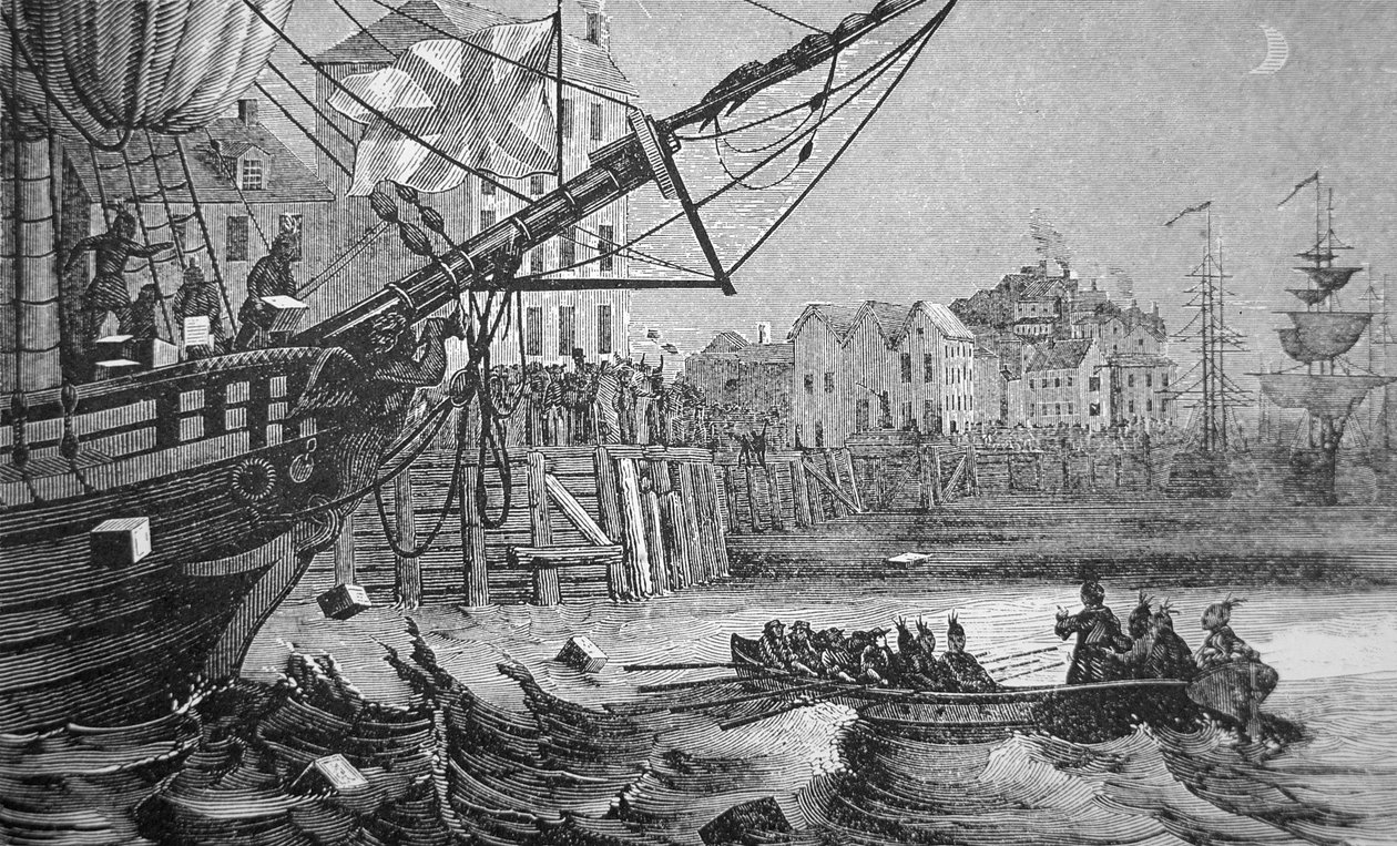 Die Boston Tea Party von American School