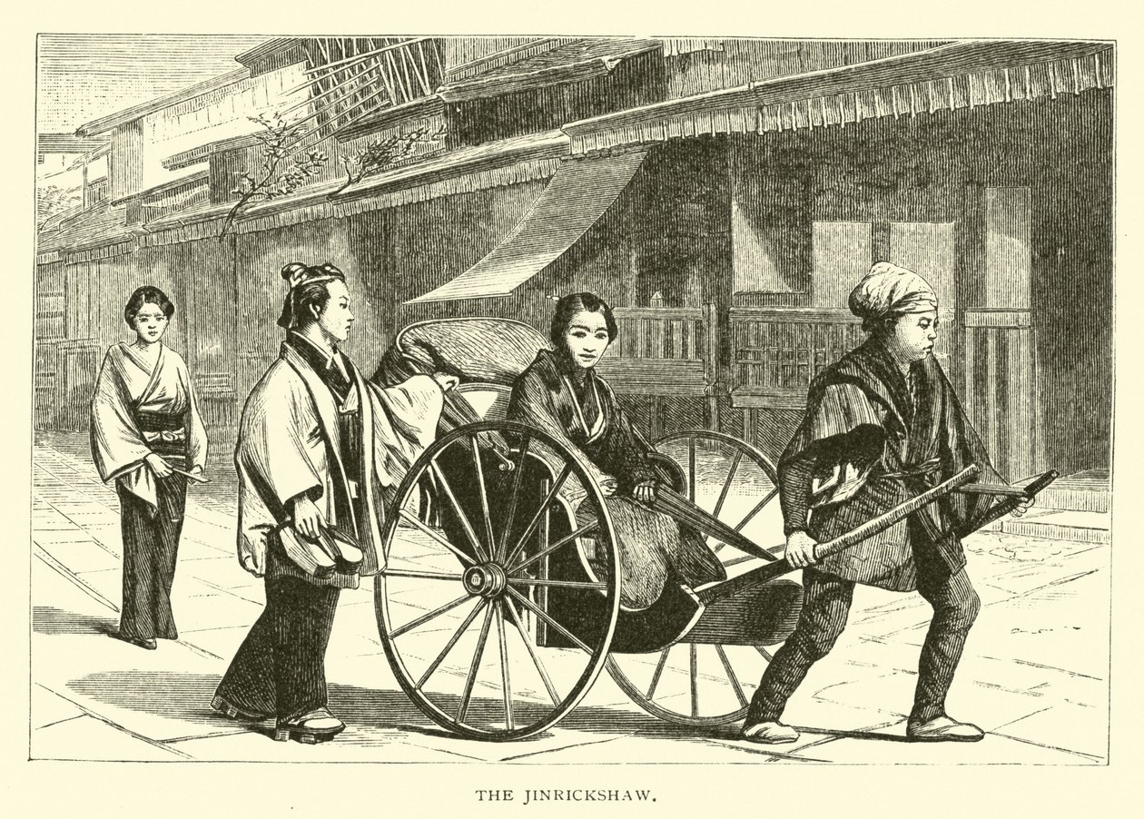 Der Jinrickshaw von American School