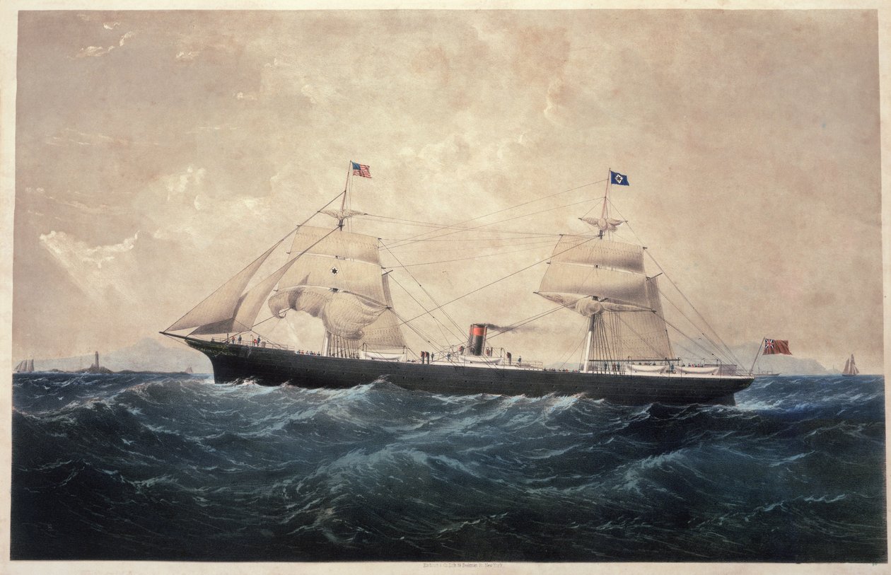 Der Dampfer Manhattan von American School