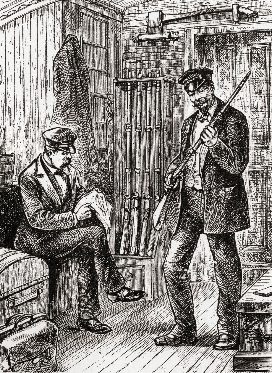 Die Rüstkammer des Gepäckmeisters von American School