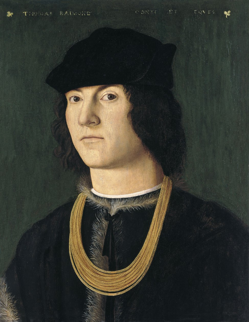 Porträt von Tommaso Raimondi von Amico Aspertini