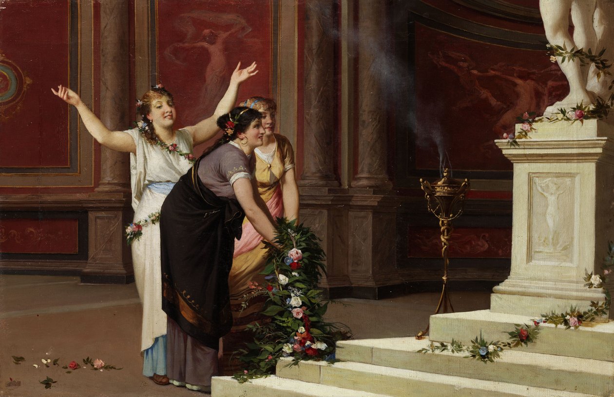 Das Venusopfer von Amos Cassioli