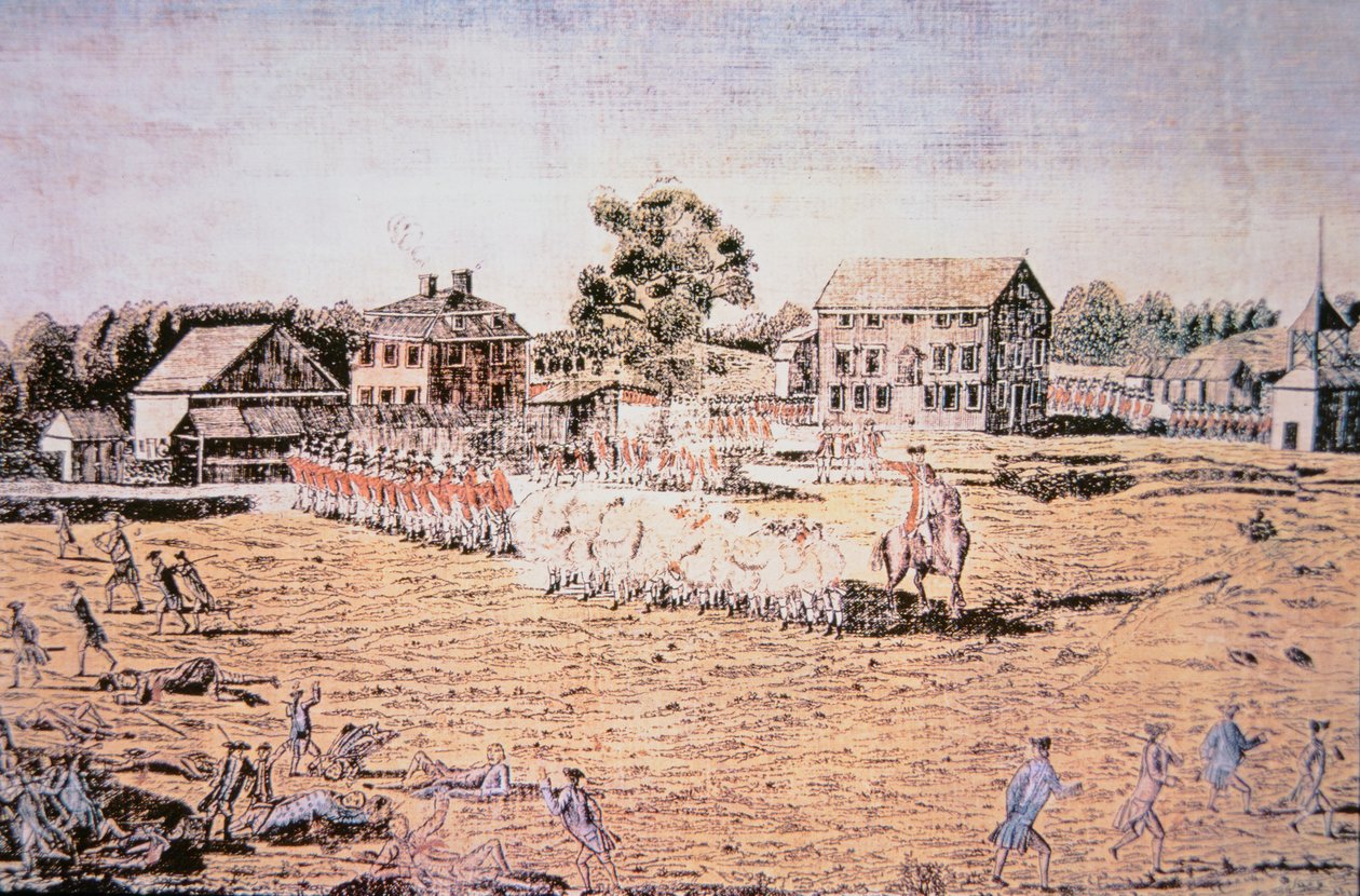 Schlacht von Lexington von Amos (after) Doolittle