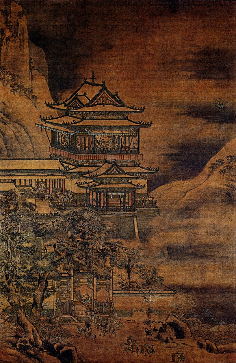 Huanghe Lou von An Zhengwen