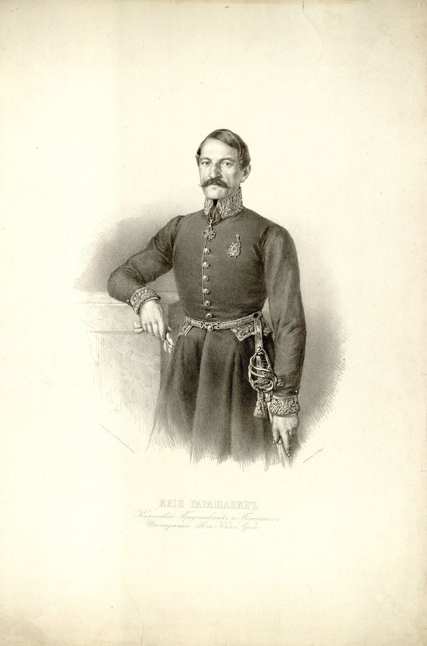 Ilija Garašanin von Anastas Jovanović
