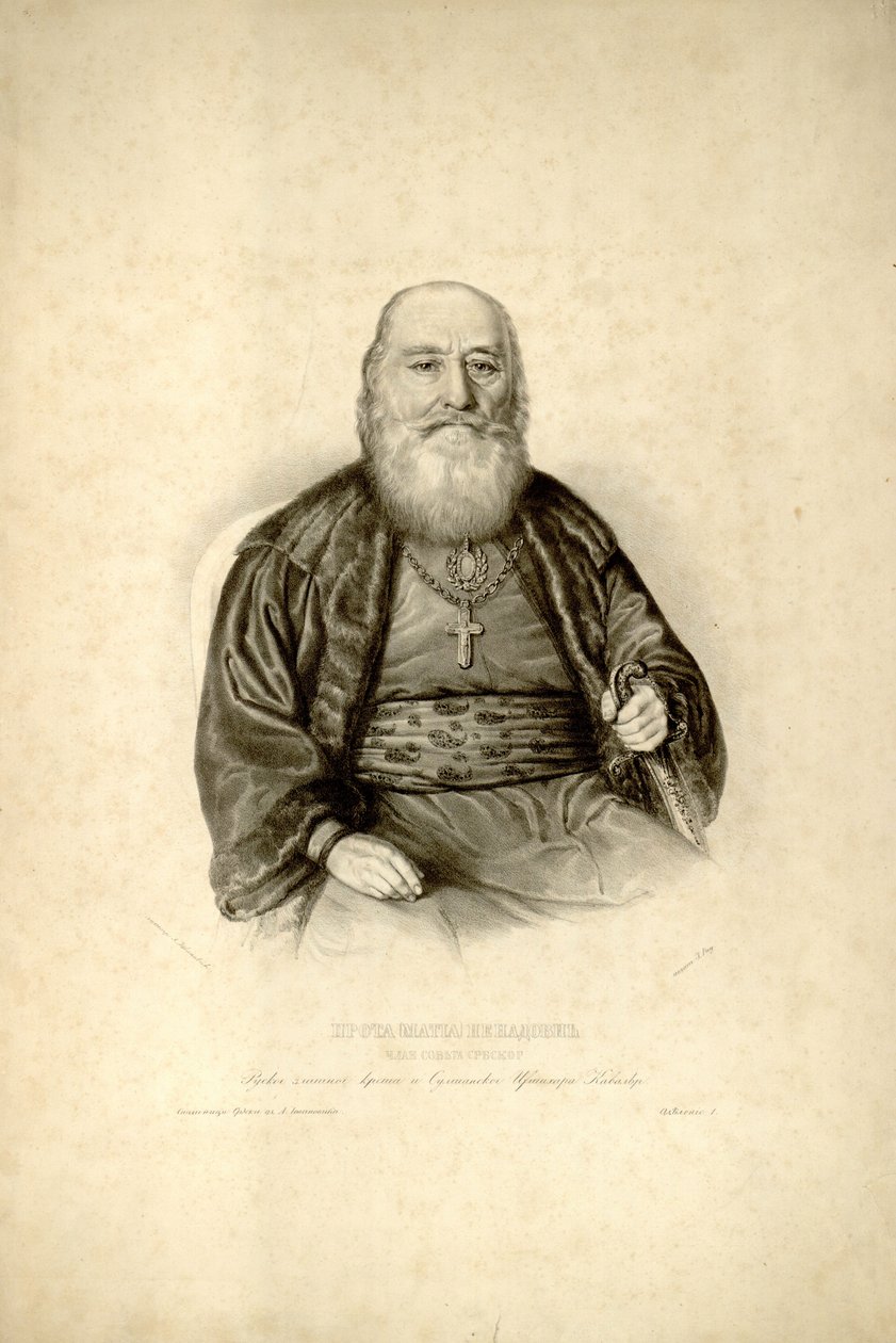 Matija Nenadovic von Anastas Jovanović
