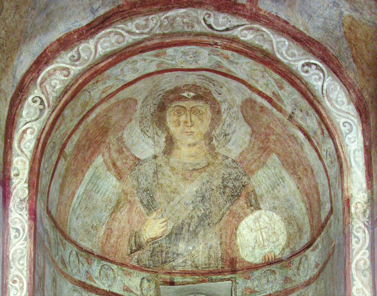 Erzengel Michael von Ancient Russian frescos