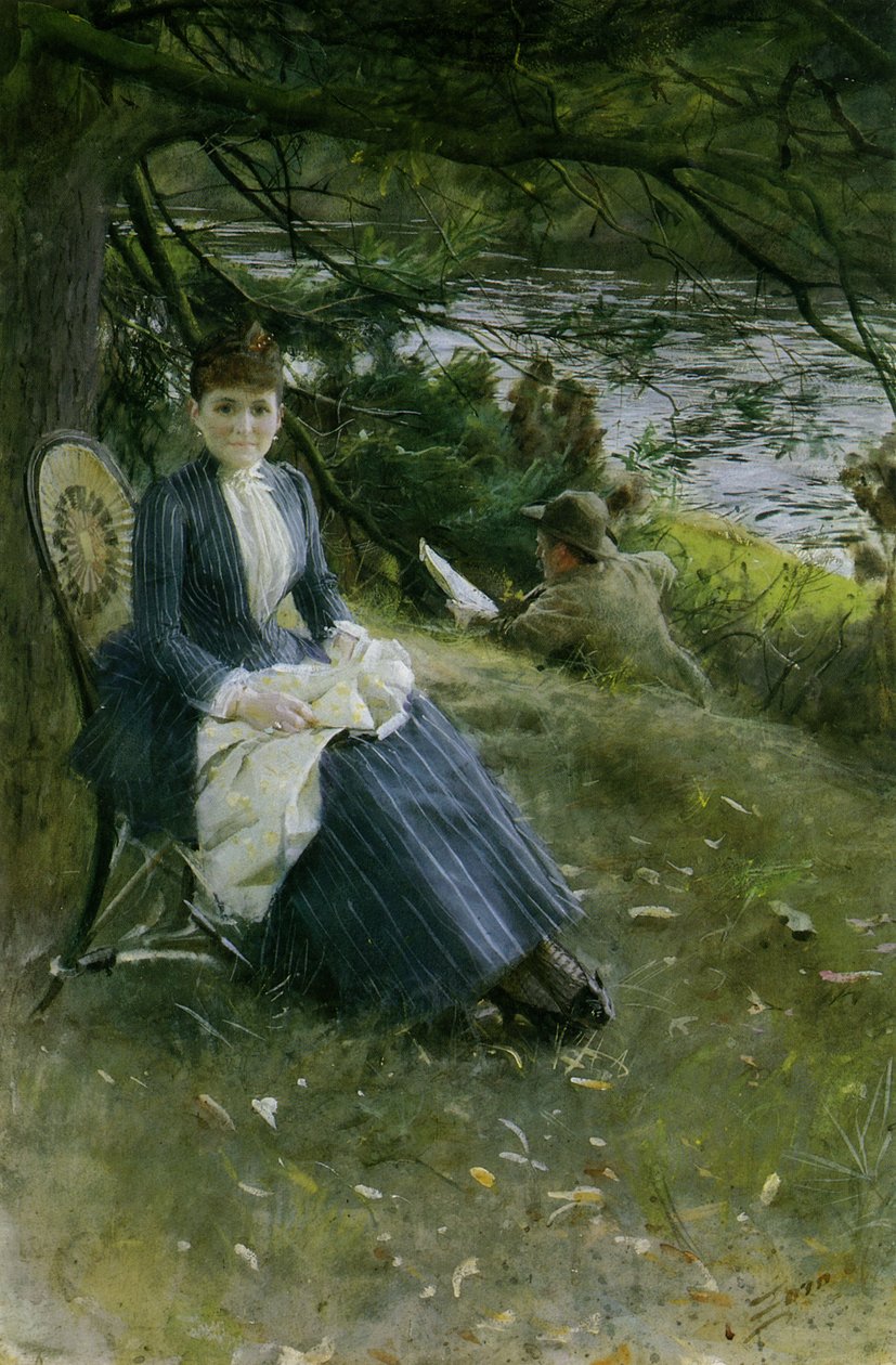 In Schottland von Anders Leonard Zorn