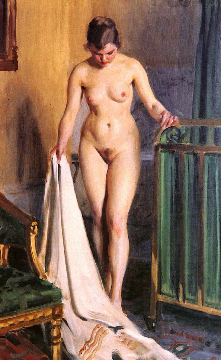 Im Schlafzimmer von Anders Leonard Zorn