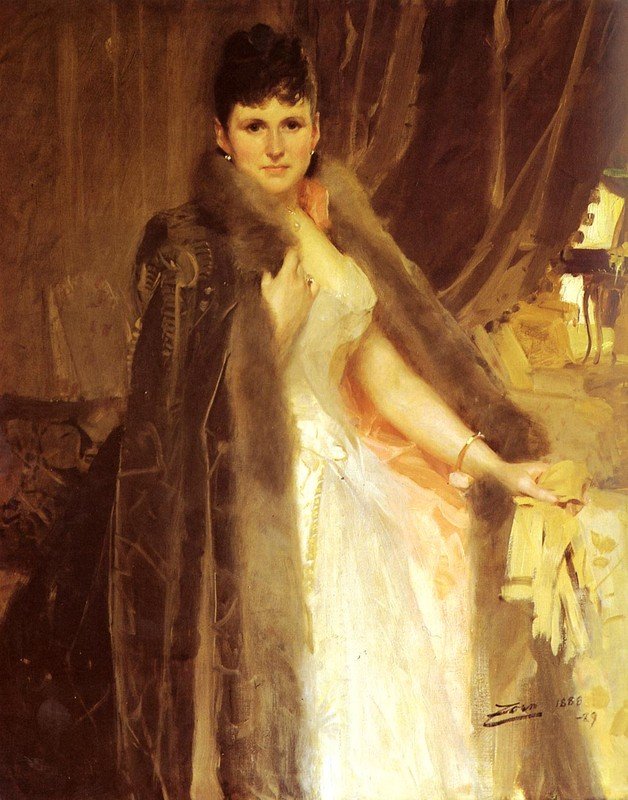 Frau Symons von Anders Leonard Zorn