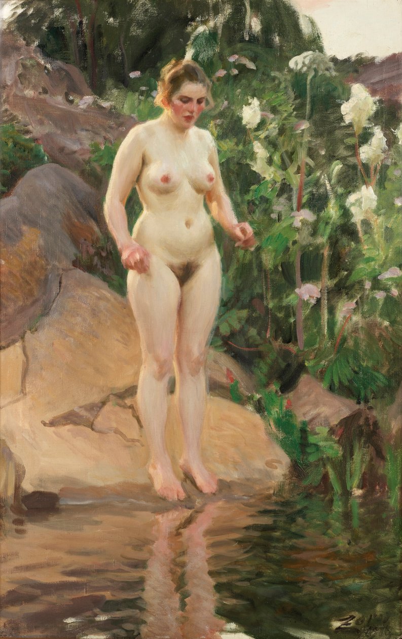 Schärenblumen von Anders Leonard Zorn