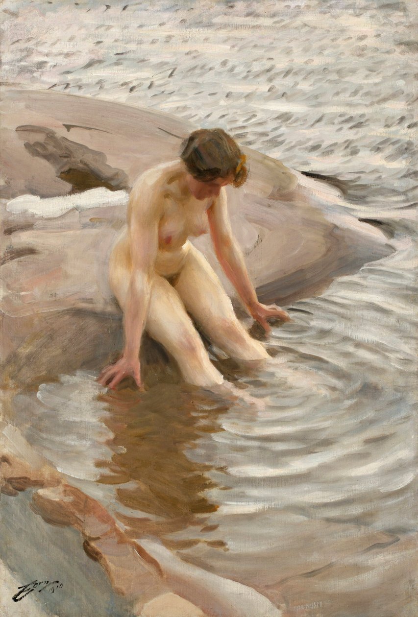 Nass von Anders Leonard Zorn