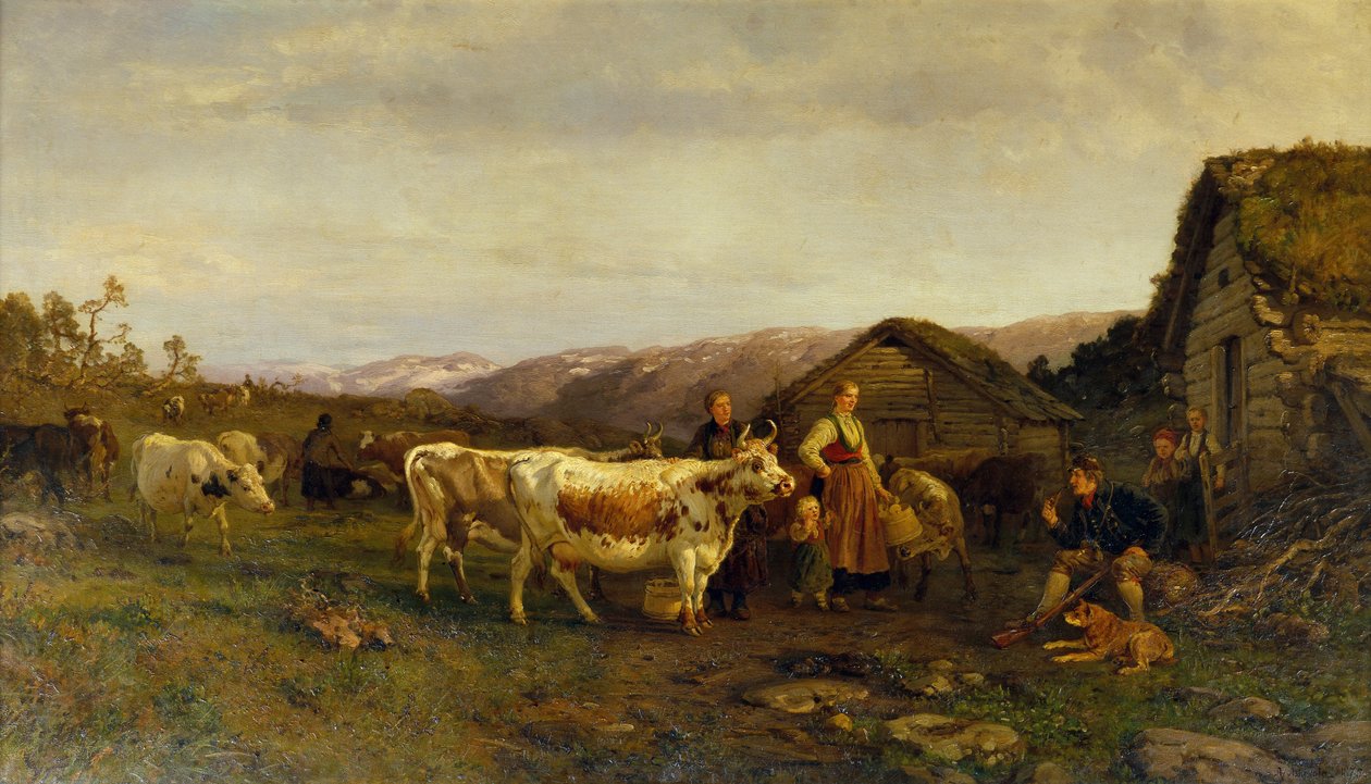 Melkzeit von Anders Askevold