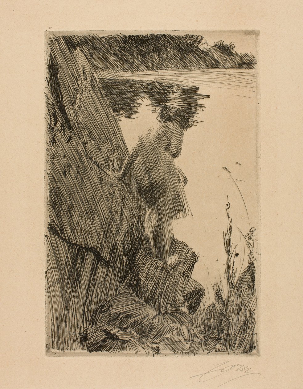 Badende von Anders Leonard Zorn