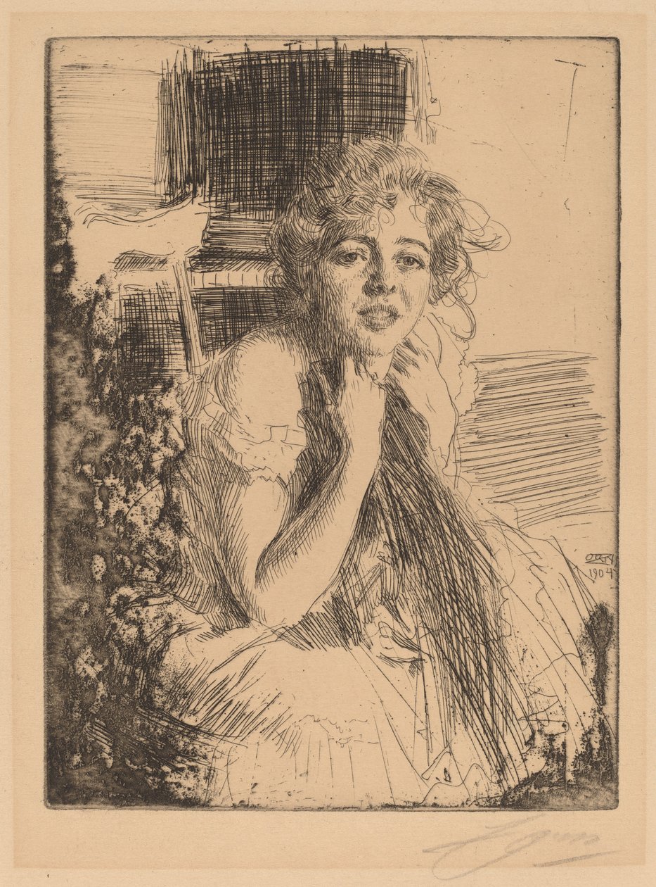 Emma Rasmussen von Anders Leonard Zorn