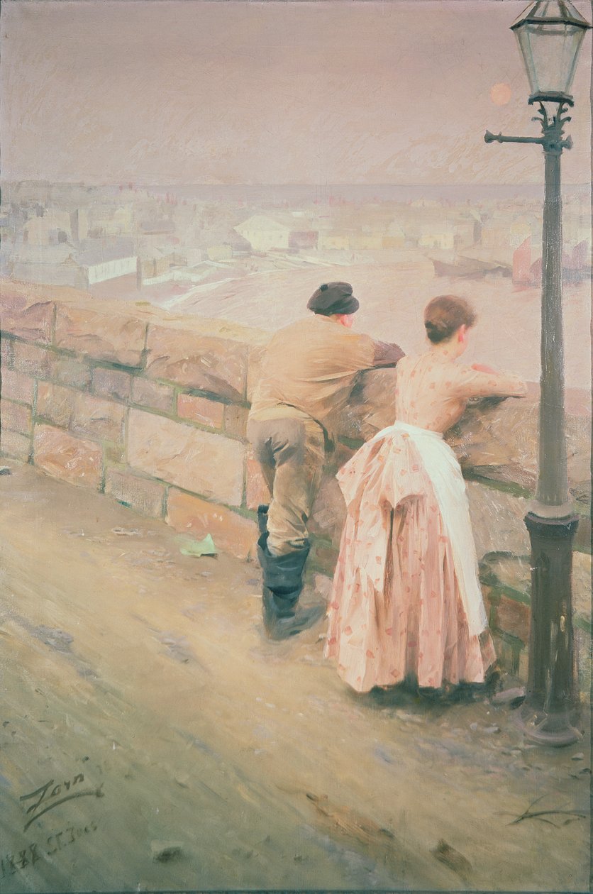 Fischer, St. Ives, 1888 von Anders Leonard Zorn