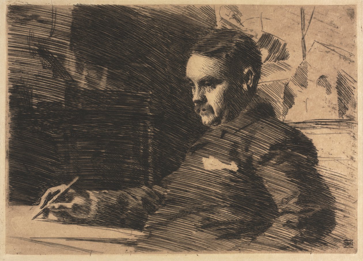 Anwalt Wade, 1890 von Anders Leonard Zorn