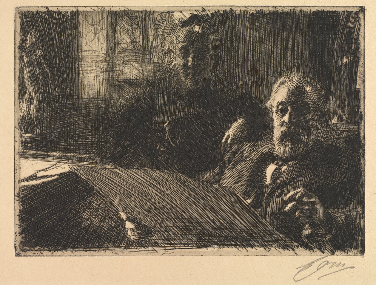 Herr und Frau Fürstenberg, 1895 von Anders Leonard Zorn