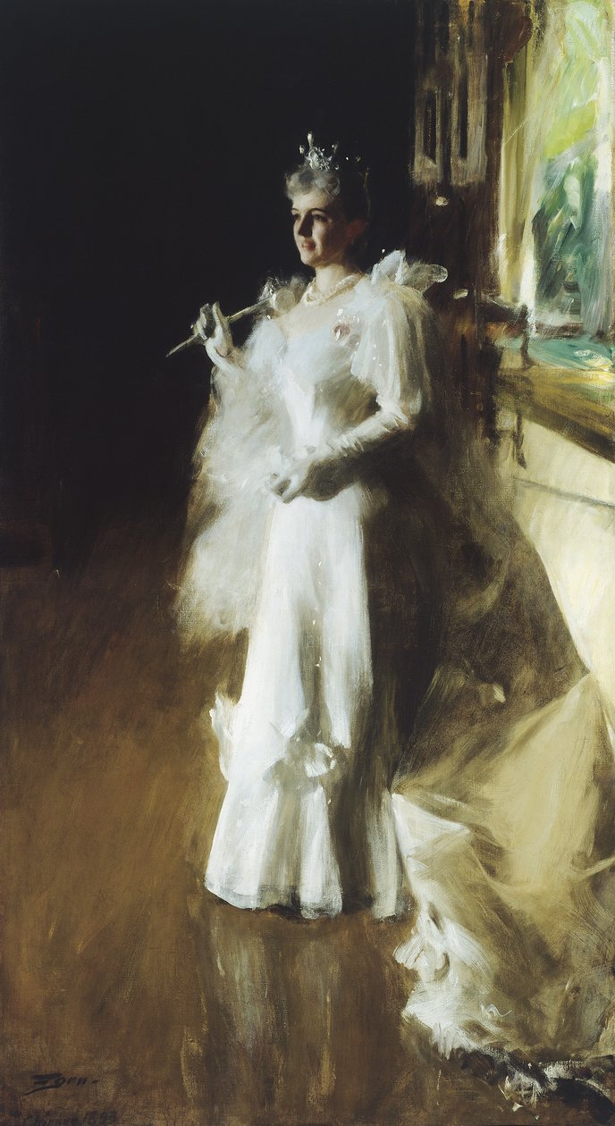 Mrs. Potter Palmer, 1893 von Anders Leonard Zorn