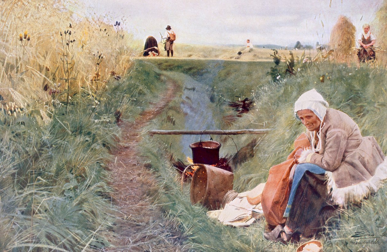 Unser tägliches Brot von Anders Leonard Zorn