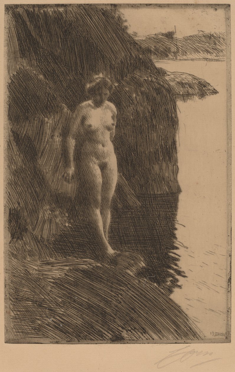 Abgrund von Anders Leonard Zorn