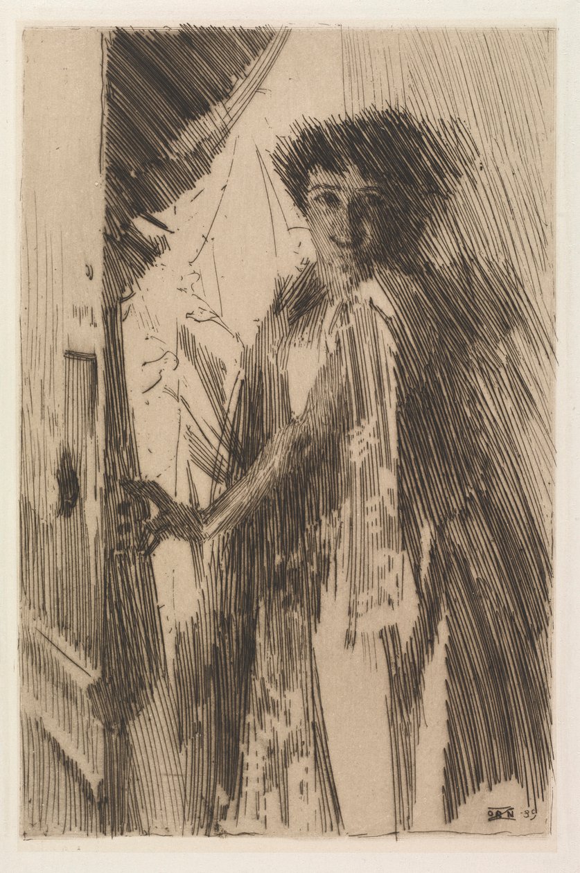 Rosita Mauri, 1889 von Anders Leonard Zorn