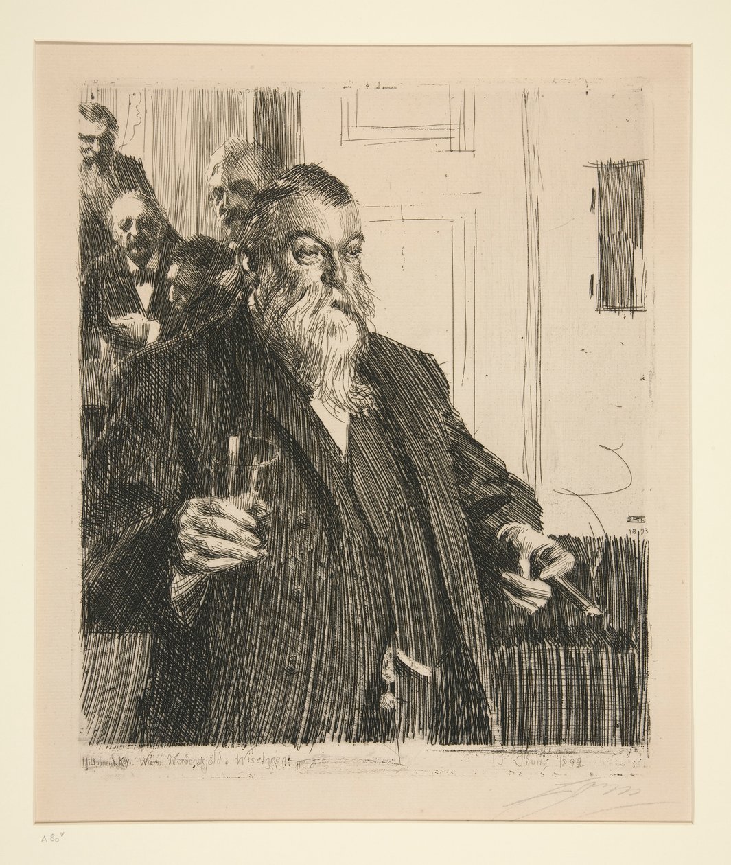 Ein Toast II von Anders Leonard Zorn