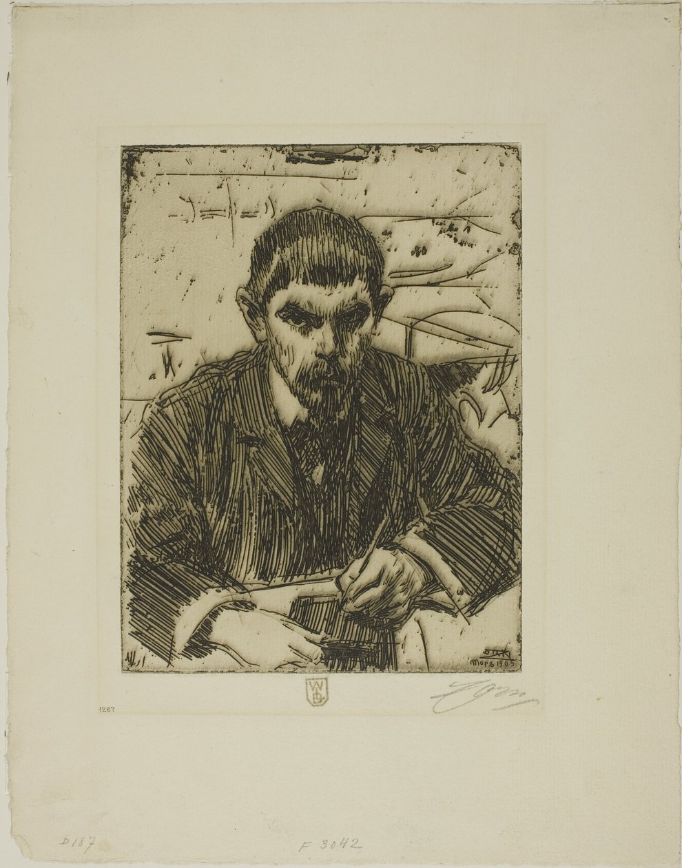 Albert Engström von Anders Leonard Zorn