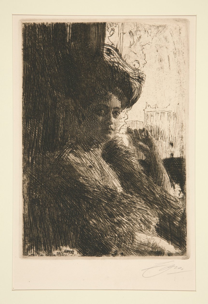 Betty Nansen von Anders Leonard Zorn