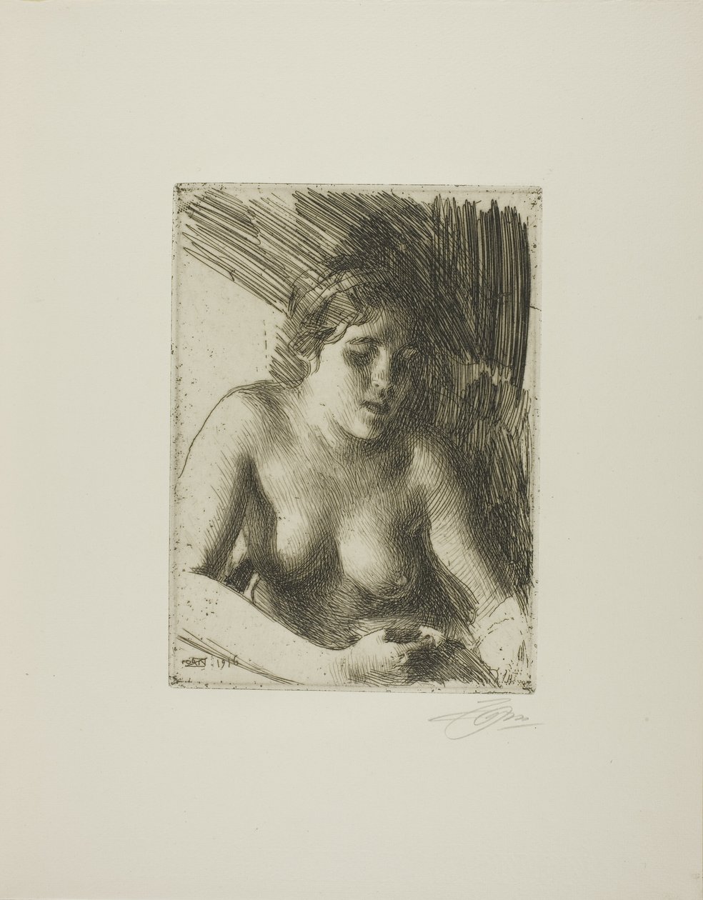 Büste von Anders Leonard Zorn