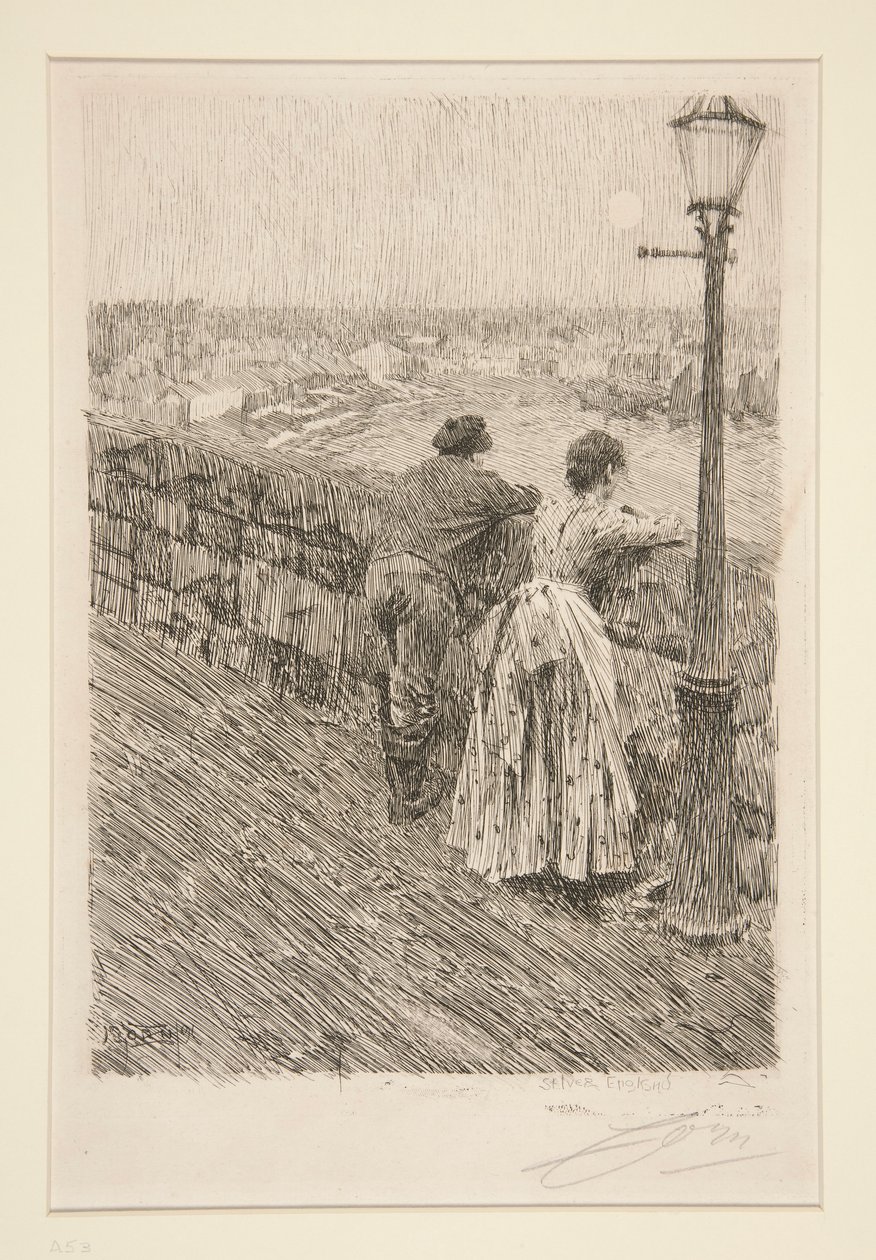 Fischer in St. Ives von Anders Leonard Zorn