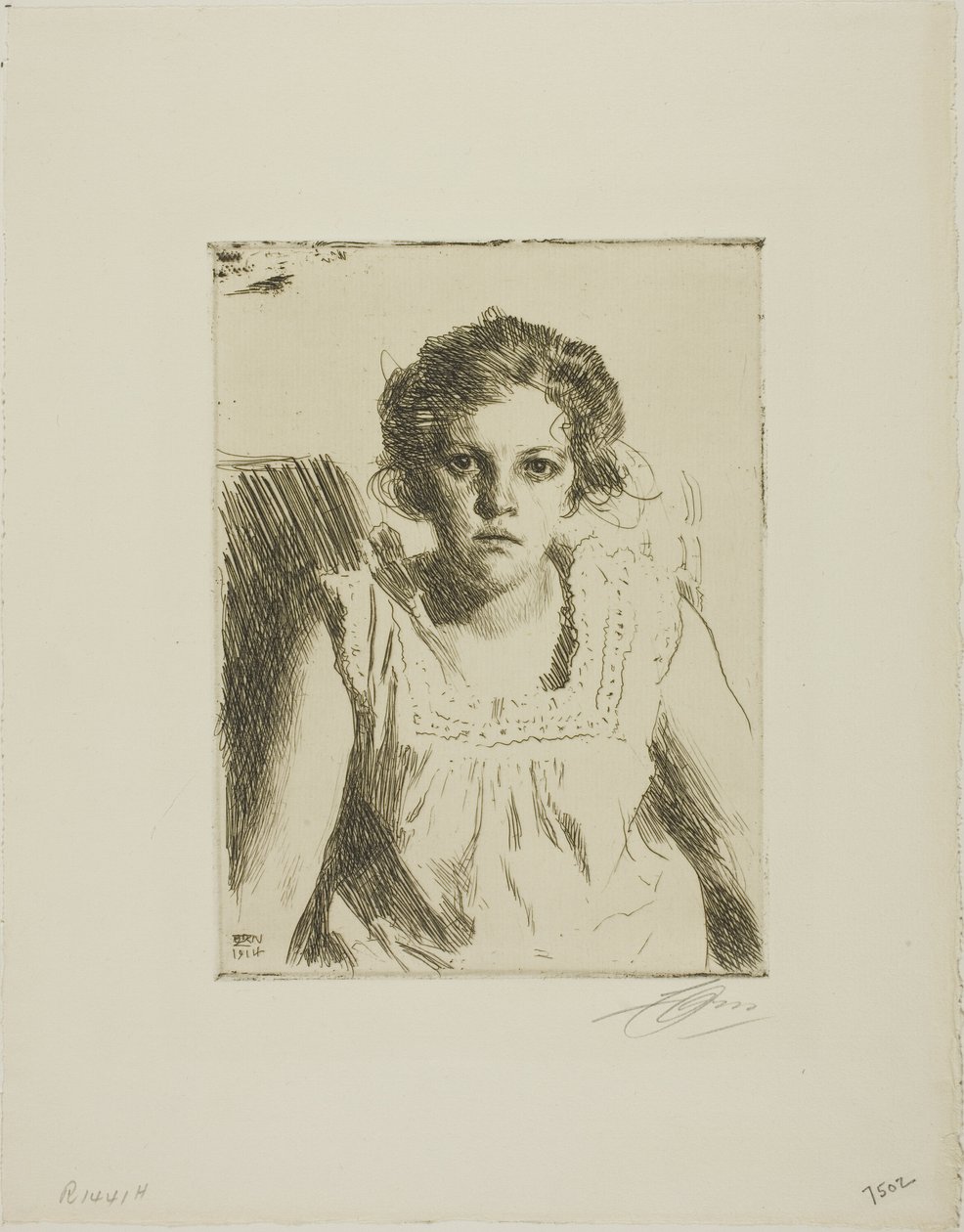 Frida von Anders Leonard Zorn