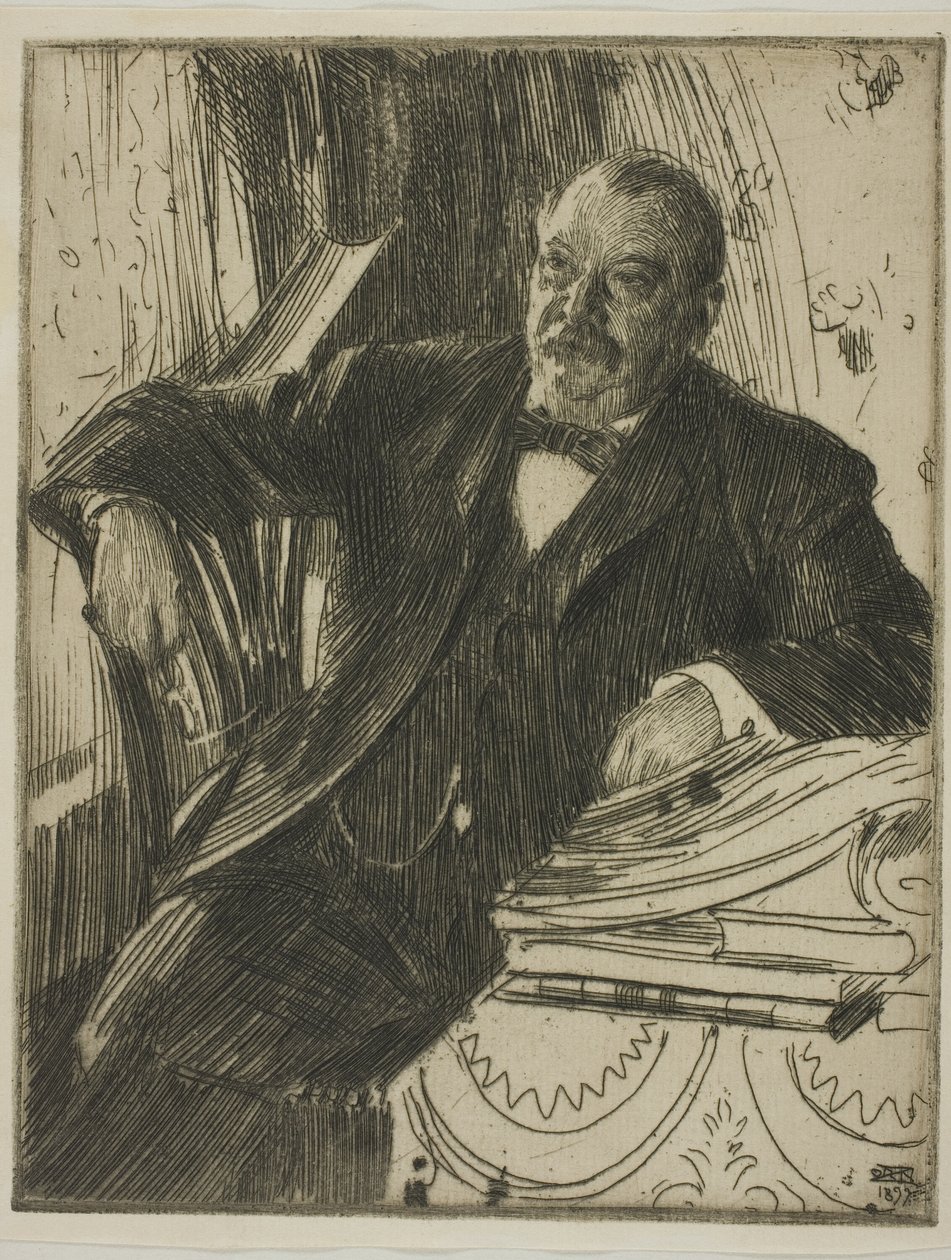 Grover Cleveland II von Anders Leonard Zorn