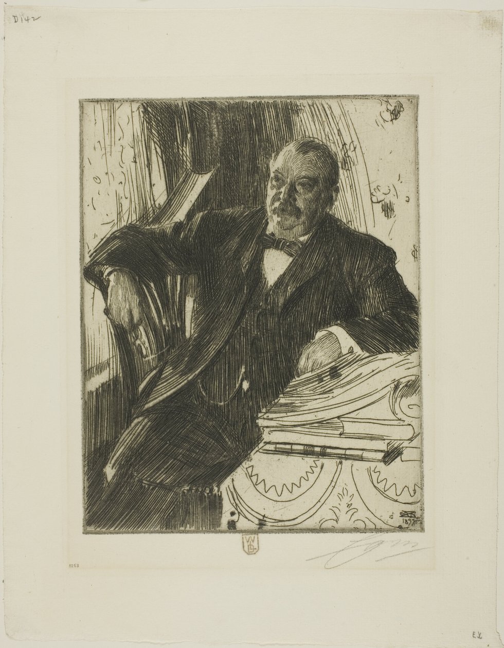 Grover Cleveland II von Anders Leonard Zorn