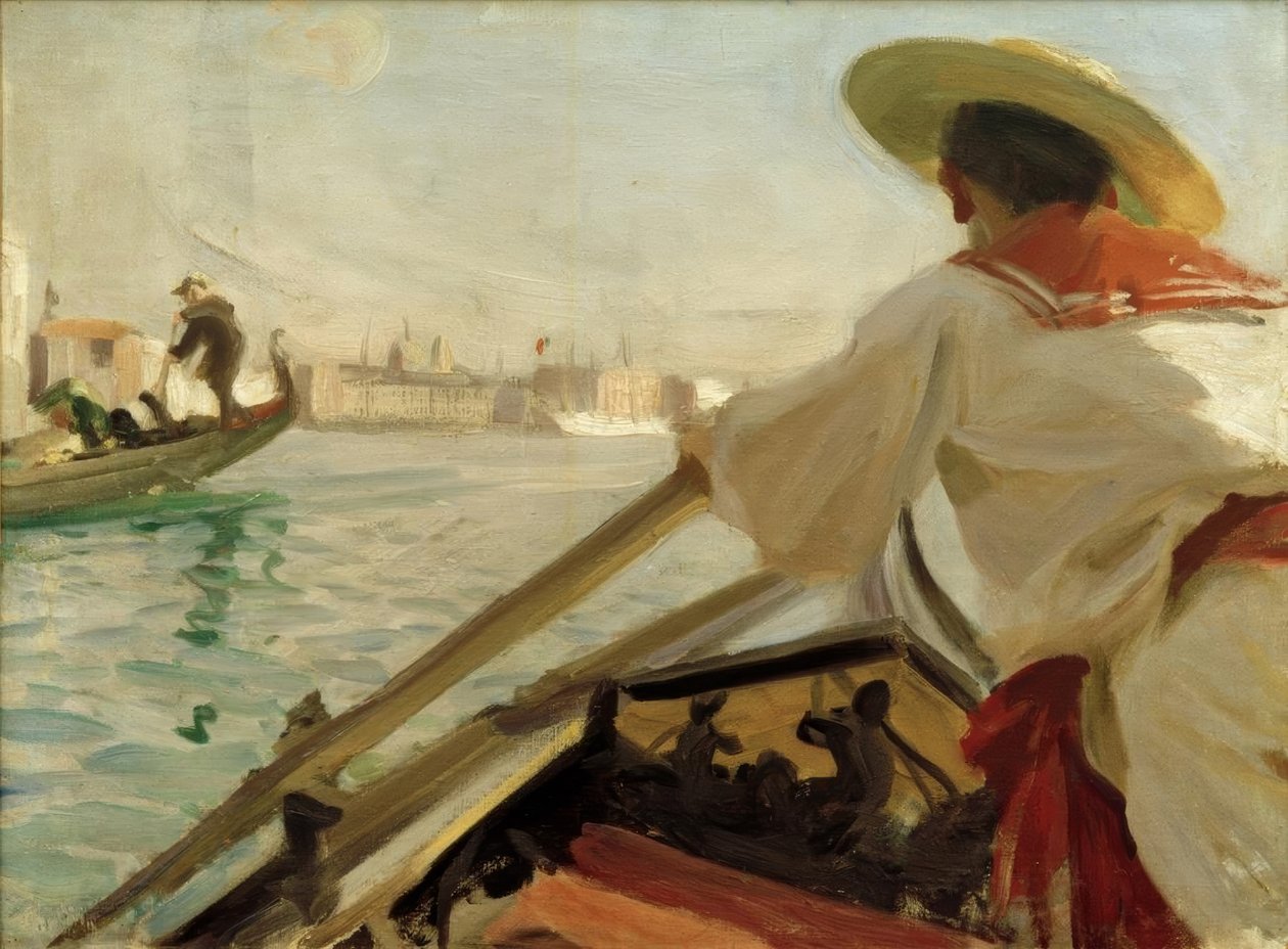 In meiner Gondel von Anders Leonard Zorn
