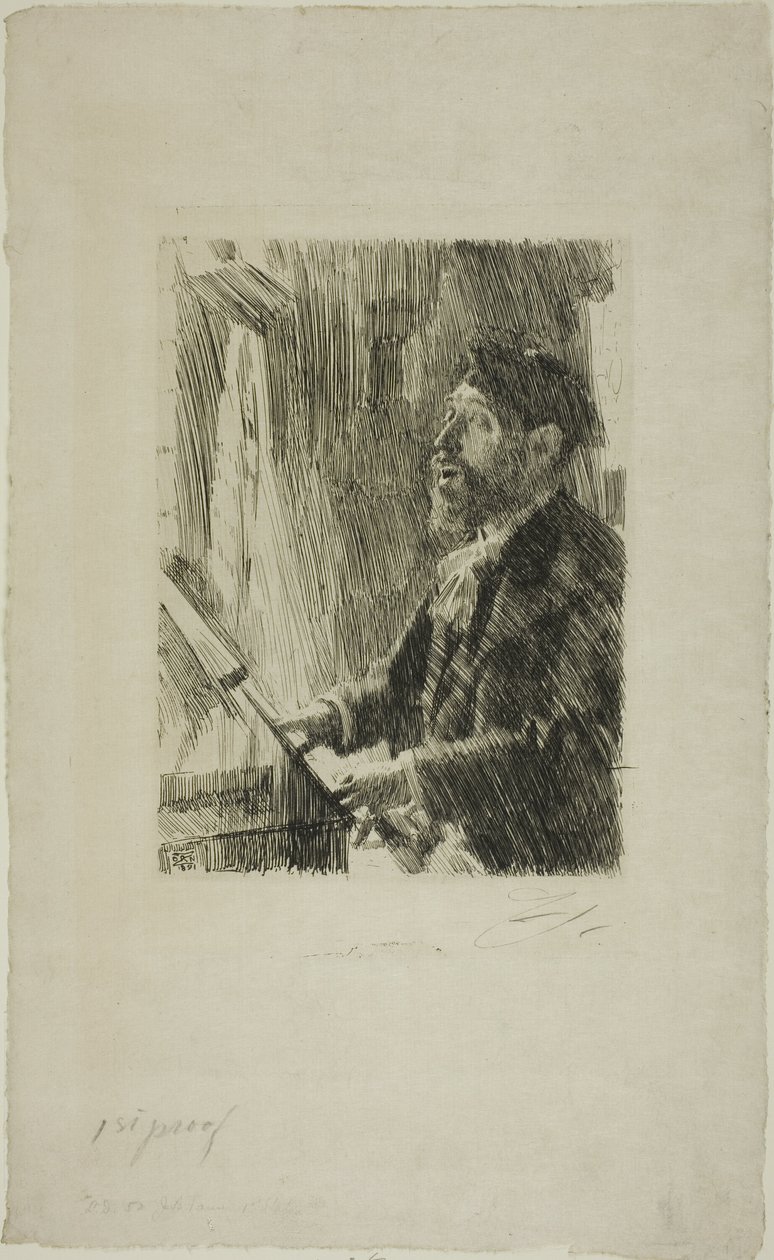 J.B. Faure von Anders Leonard Zorn