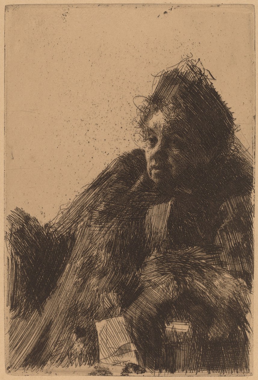 Madame Simon, II von Anders Leonard Zorn