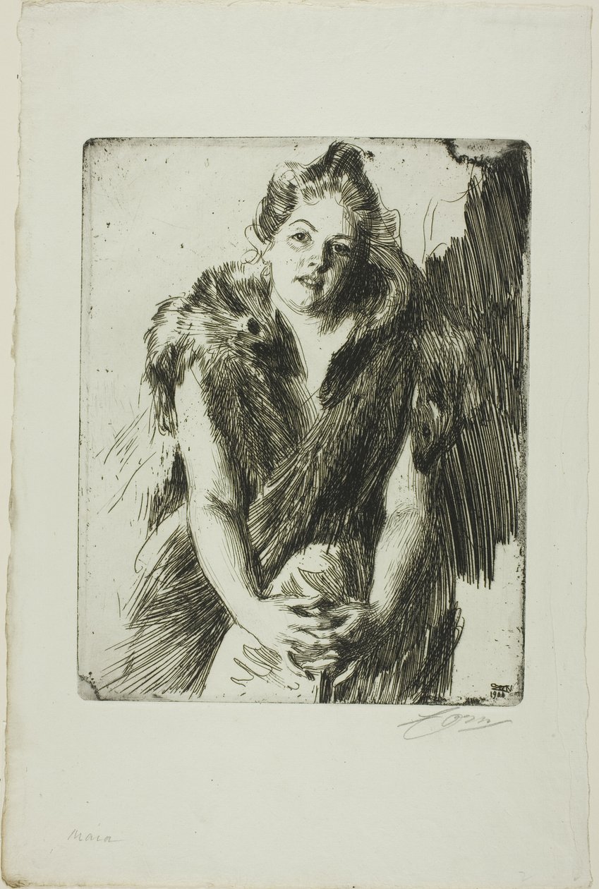 Maja von Heijne von Anders Leonard Zorn