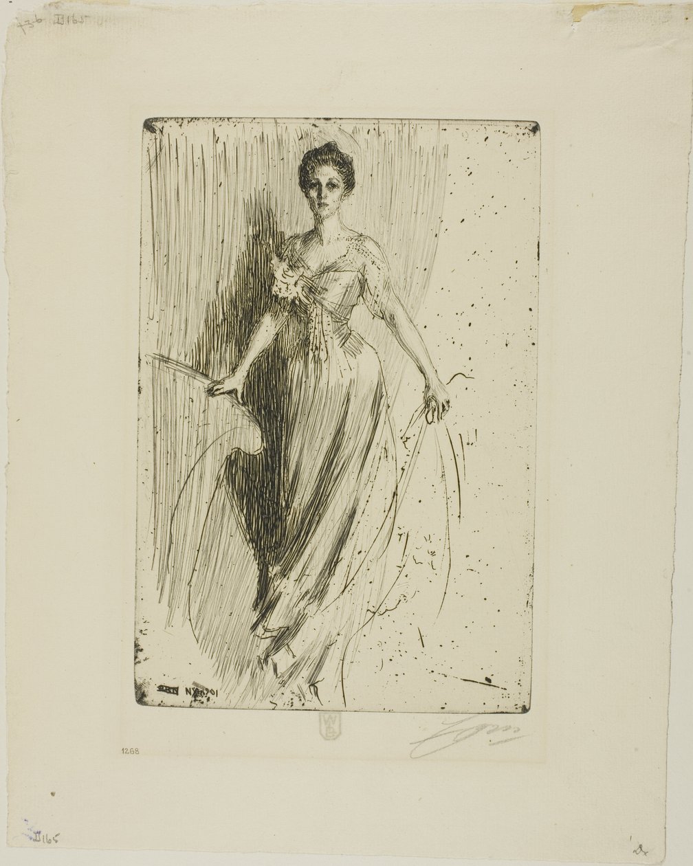 Miss Lurman von Anders Leonard Zorn
