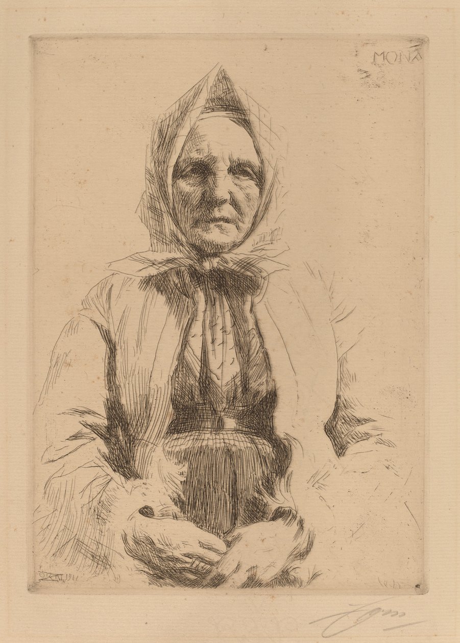 Mona von Anders Leonard Zorn