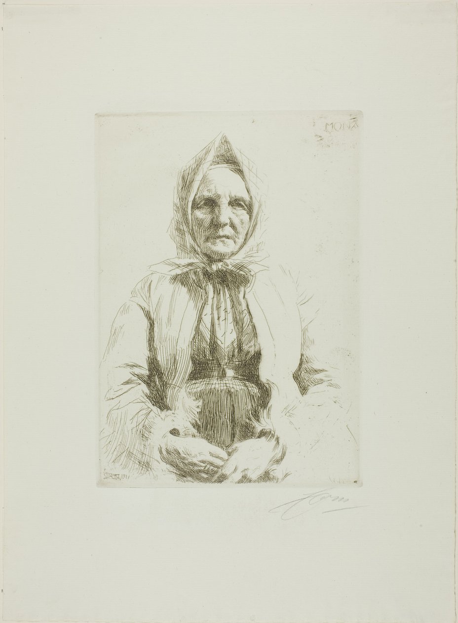 Mona von Anders Leonard Zorn