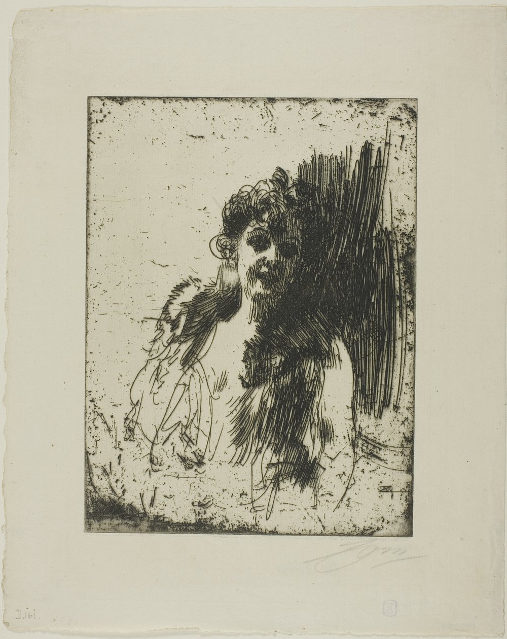 Mrs. Cotton II von Anders Leonard Zorn