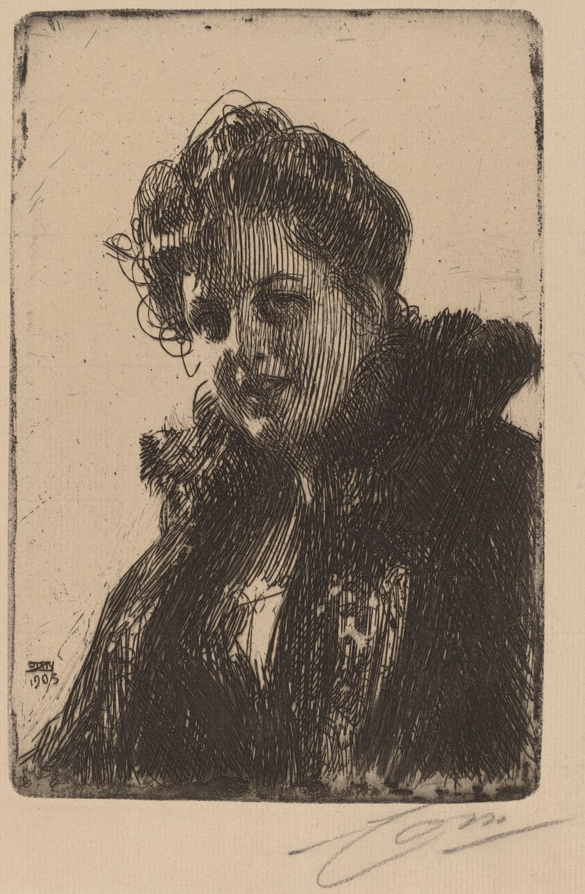 Frau Granberg von Anders Leonard Zorn