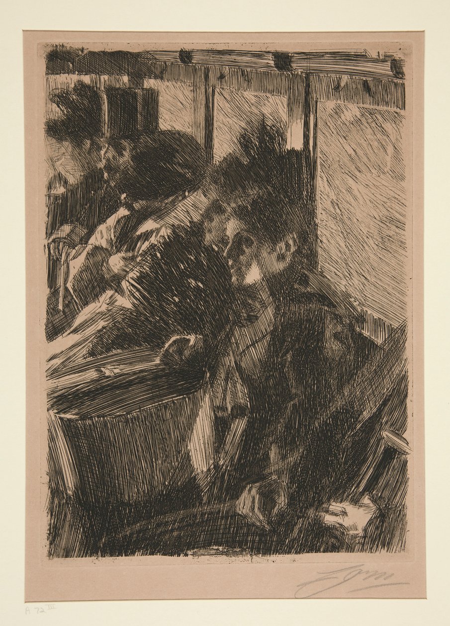 Omnibus von Anders Leonard Zorn