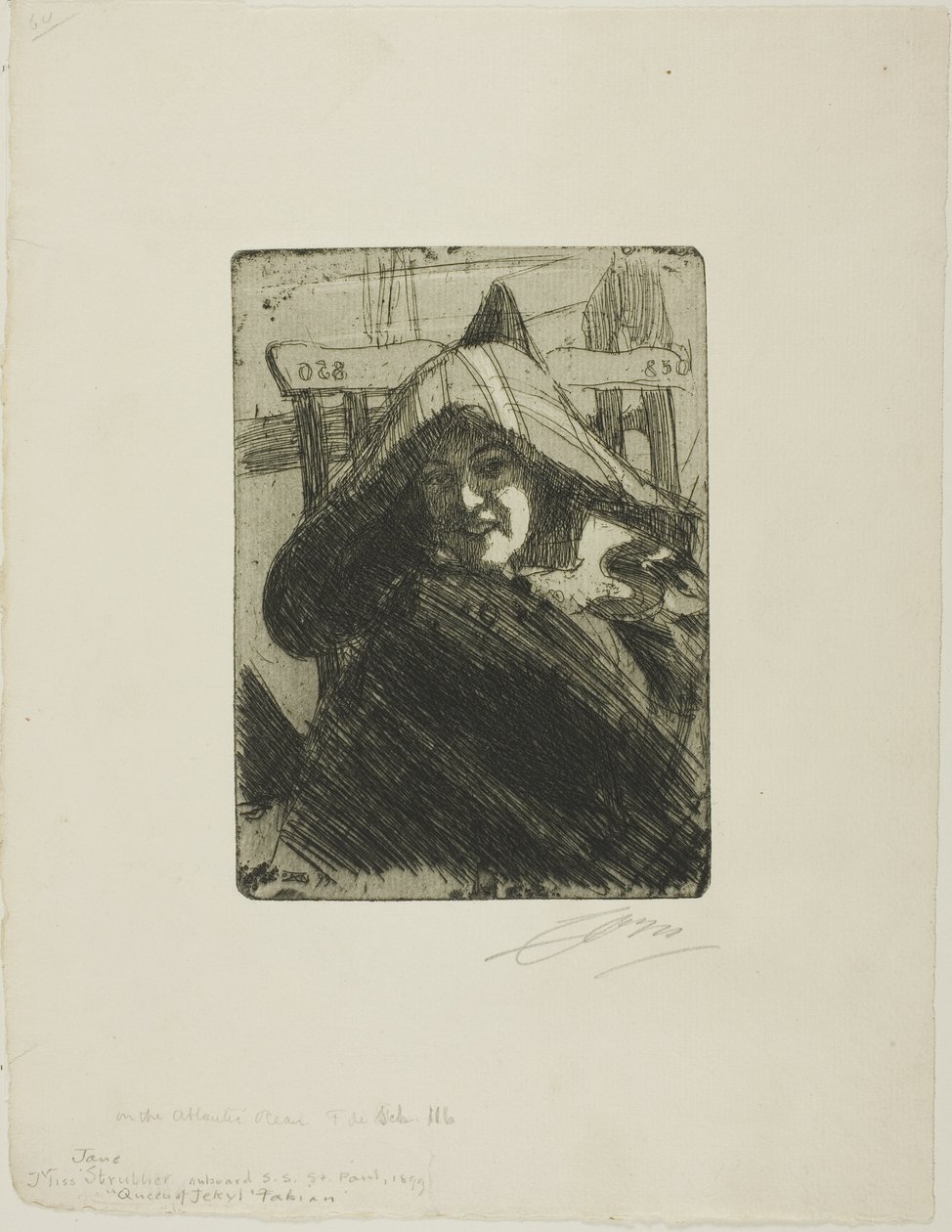Auf dem Atlantik von Anders Leonard Zorn
