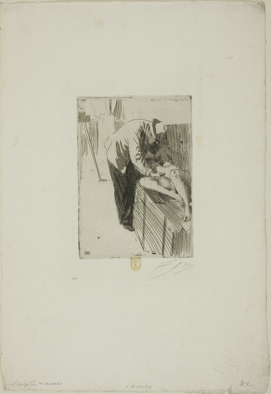 Per Hasselberg von Anders Leonard Zorn