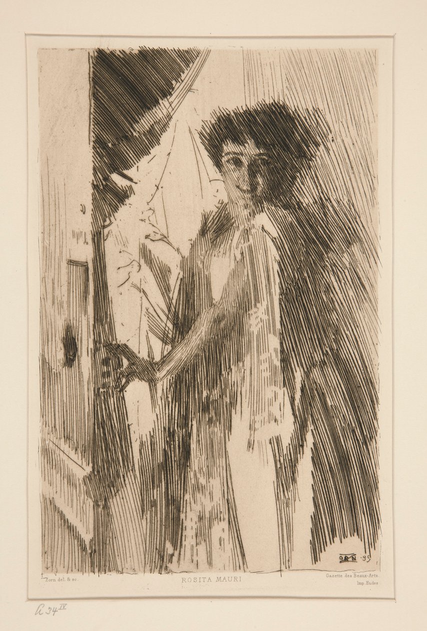 Rosita Mauri von Anders Leonard Zorn